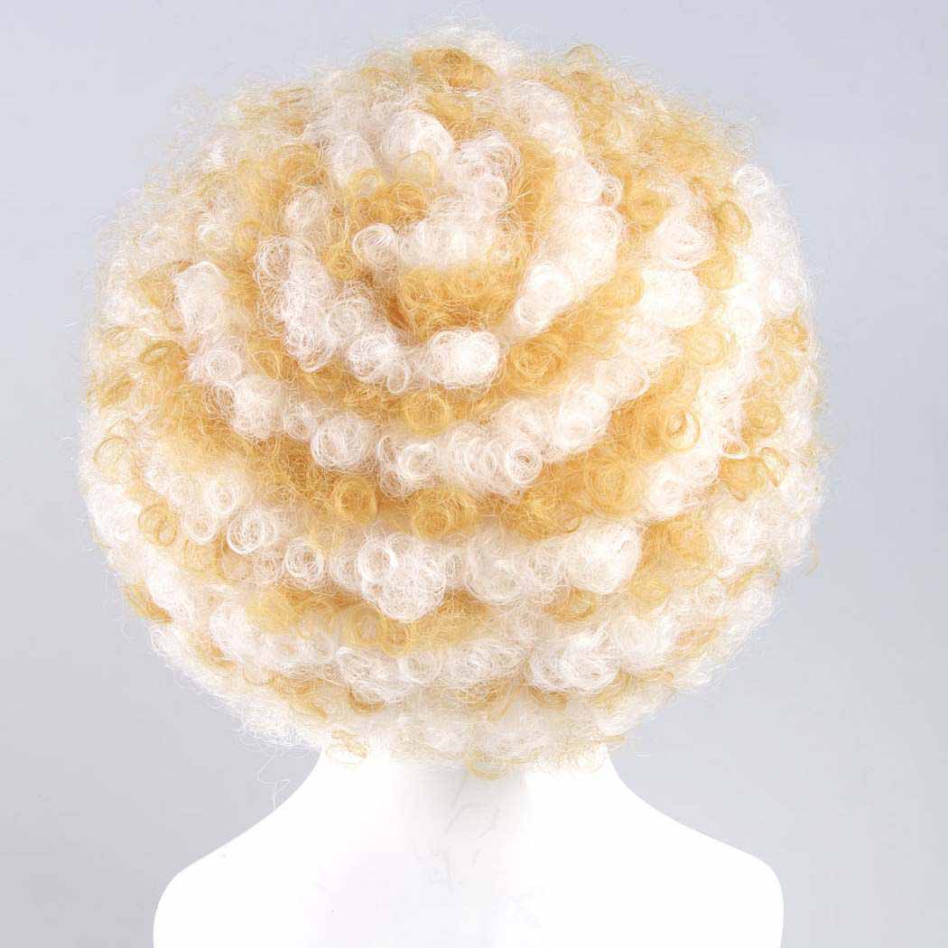 flagwigs, football wigs, fan wigs, afro wigs, mullet wigs, bob wigs, euro wigs,  premier league wigs,Real Madrid Afro Wig