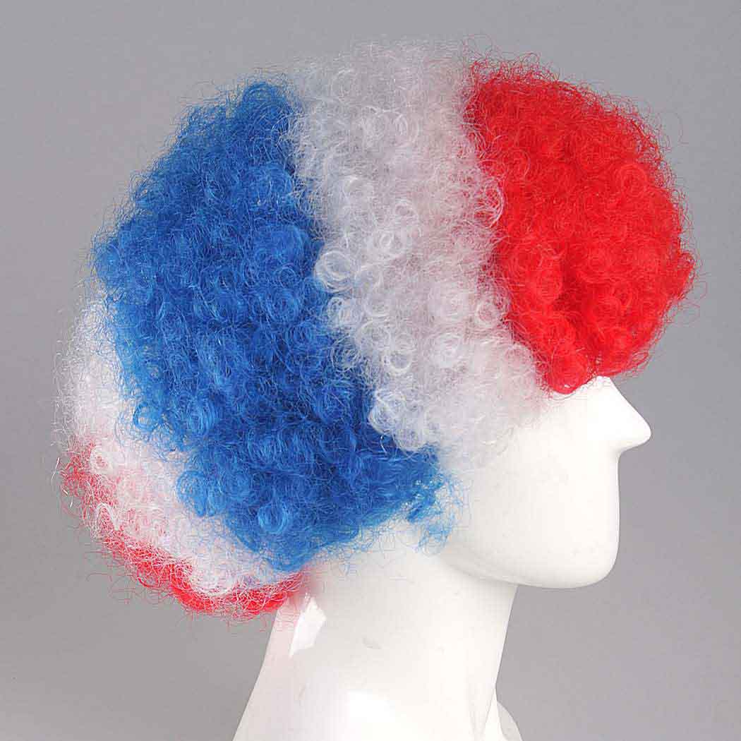 flagwigs, football wigs, fan wigs, afro wigs, mullet wigs, bob wigs, euro wigs,  premier league wigs,Thailand Afro Wig