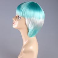 flagwigs, football wigs, fan wigs, afro wigs, mullet wigs, bob wigs, euro wigs,  premier league wigs,Argentina Bob Wig 