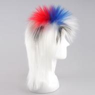 flagwigs, football wigs, fan wigs, afro wigs, mullet wigs, bob wigs, euro wigs,  premier league wigs,South Korea Mullet Wig
