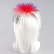 flagwigs, football wigs, fan wigs, afro wigs, mullet wigs, bob wigs, euro wigs,  premier league wigs,South Korea Mullet Wig