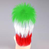 flagwigs, football wigs, fan wigs, afro wigs, mullet wigs, bob wigs, euro wigs,  premier league wigs,Iran Mullet Wig