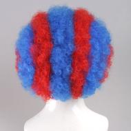 flagwigs, football wigs, fan wigs, afro wigs, mullet wigs, bob wigs, euro wigs,  premier league wigs,Crystal Palace Afro Wig