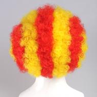 flagwigs, football wigs, fan wigs, afro wigs, mullet wigs, bob wigs, euro wigs,  premier league wigs,Southampton Afro Wig